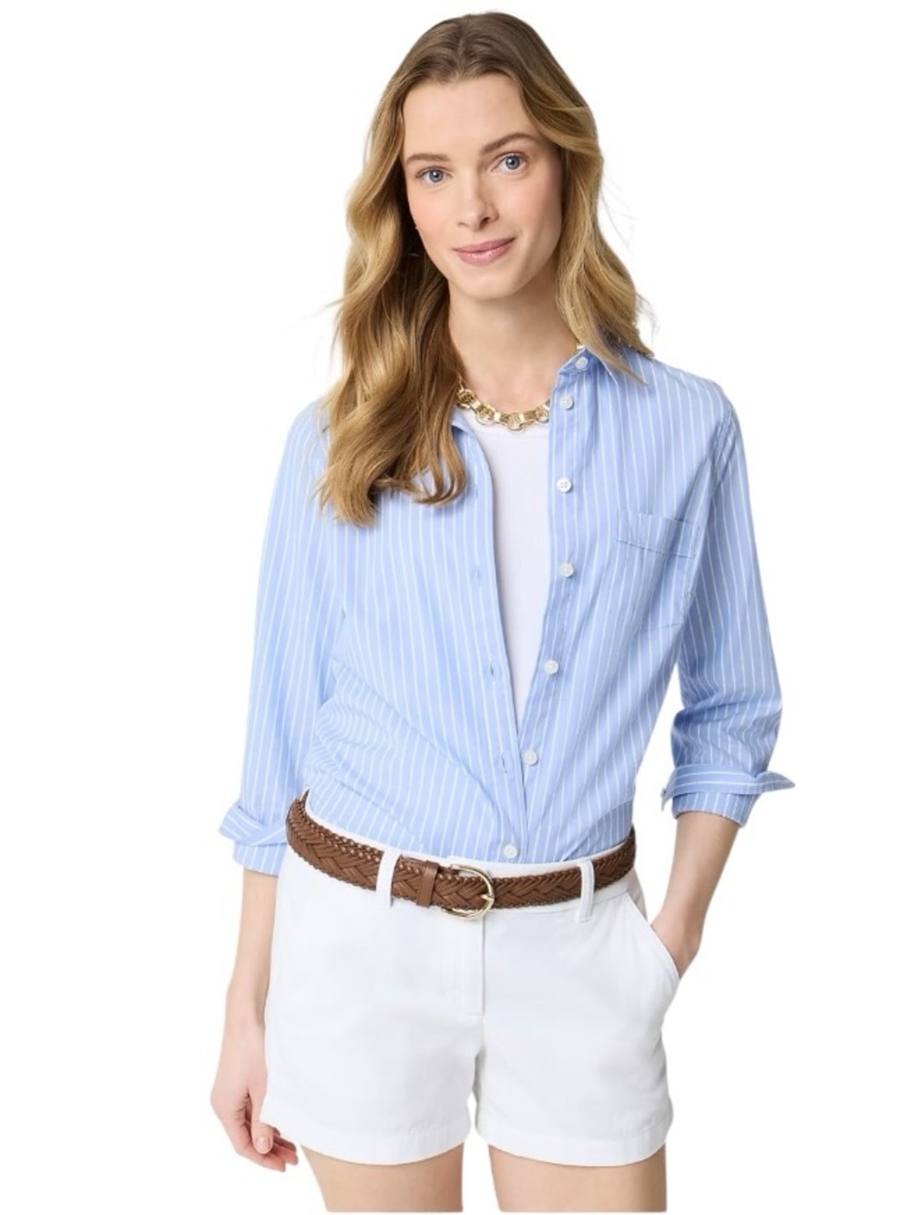 J. CREW 3.5” Classic Chino Shorts White Size 12 NEW Preppy